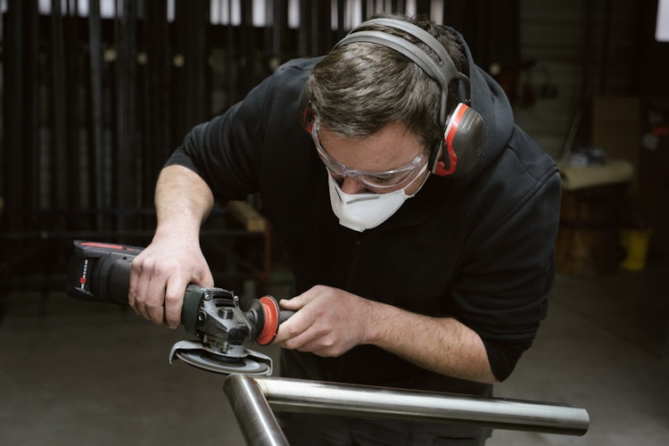 Metabo Akku-Winkelschleifer W 18 LTX 125 Quick Inox