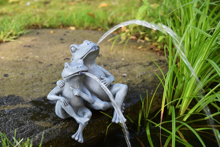 Heissner Teichfigur "Frosch-Paar", 28x18x30cm Bild