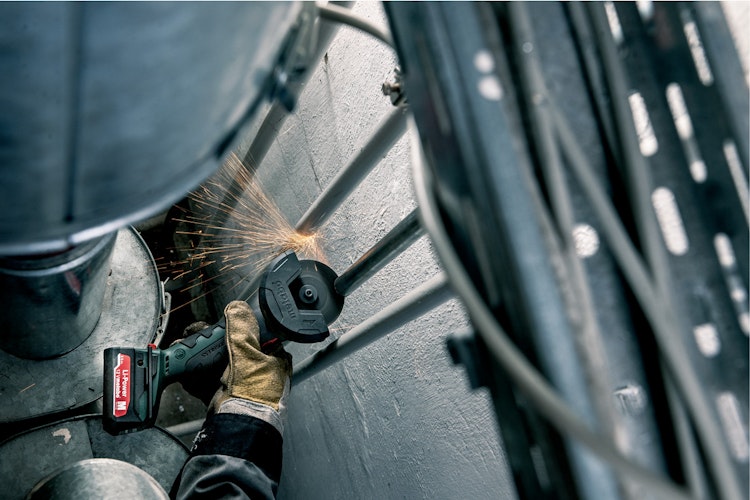 Metabo Akku-Winkelschleifer PowerMaxx CC 12 BL