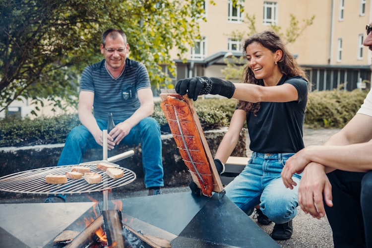 höfats Flammlachsbrett