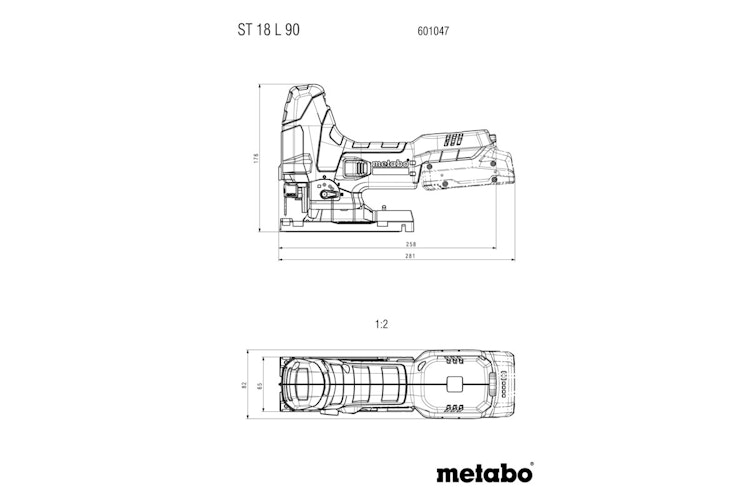 Metabo Akku-Stichsäge ST 18 L 90 601047840 Bild