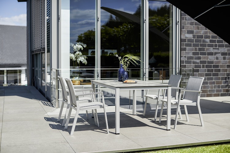 Kettler Stapelsessel RASMUS, Aluminium / Outdoorgewebe