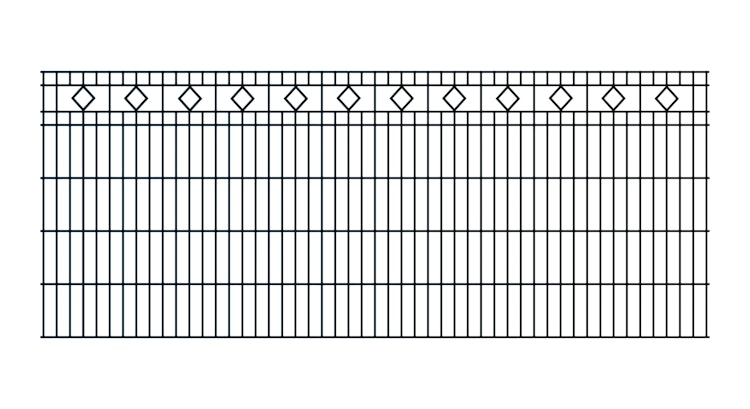 Kraus Schmuckmatte CAPRI - Anthrazit RAL 7016 - 6/5/6 Bild