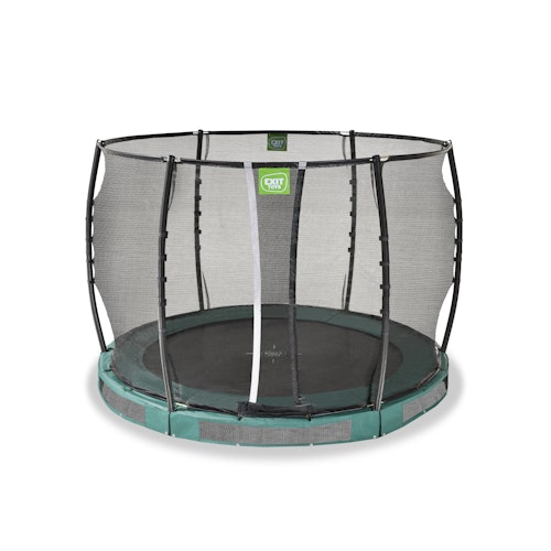 Exit Allure Premium Bodentrampolin mit Sicherheitsnetz