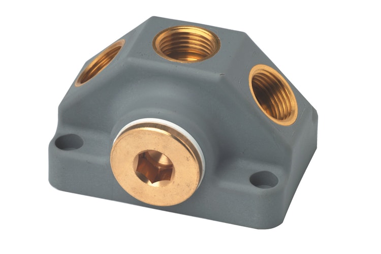 Metabo Luftverteilerdose LVD 2 x 3/4" IG und 3 x 1/2" IG