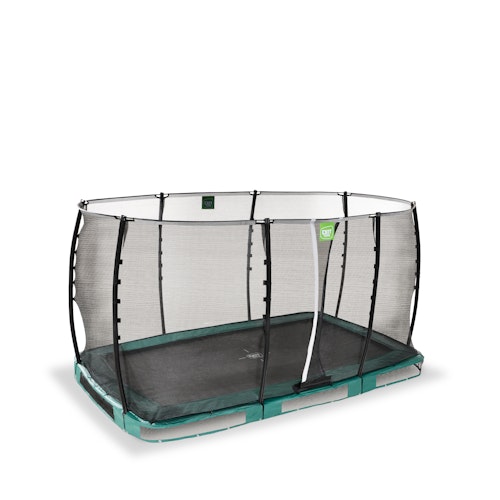 Exit Allure Classic Bodentrampolin mit Sicherheitsnetz