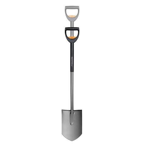 Fiskars SmartFit Teleskop-Spaten spitz