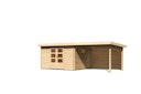 Vorschaubild Karibu Woodfeeling Gartenhaus Trittau 3/4/5 inkl. 300 cm Anbaudach - 38 mm