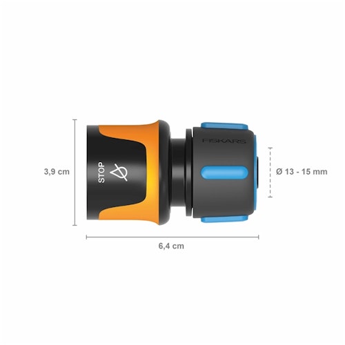 Fiskars Schlauchanschluss Stop 13-15mm 1/2"-5/8" 1027079