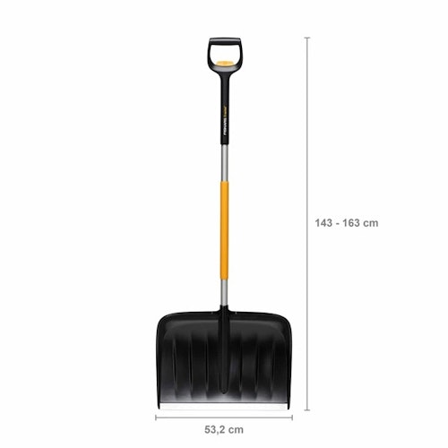 Fiskars Teleskop-Schneeräumer X-series 1057189