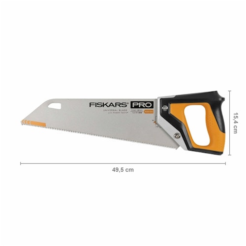 Fiskars Power Tooth Handsäge (38 , 9 TPI) 1062930