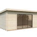 Palmako Gartenhaus Lea 19,4 m² Slide Plus mit Isolierglas-Schiebetür - 44 mm inkl. gratis EPDM-DachfolieBild