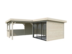 Palmako Carport/Pavillon Connect Lenna 24,9 m² Set 409 Slide