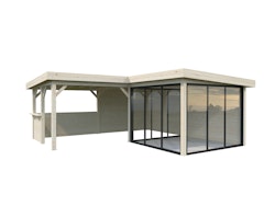 Palmako Carport/Pavillon Connect Lenna 24,9 m² Set 410 Slide