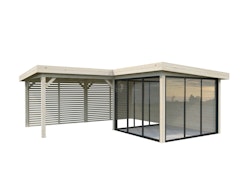 Palmako Carport/Pavillon Connect Lenna 24,9 m² Set 411 Slide