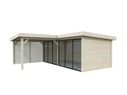 Palmako Carport/Pavillon Connect Lenna 24,9 m² Set 413 Slide