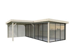 Palmako Carport/Pavillon Connect Lenna 24,9 m² Set 414 Slide