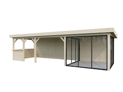 Palmako Carport/Pavillon Connect Lenna 24,9 m² Set 416 Slide