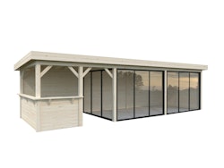 Palmako Carport/Pavillon Connect Lenna 24,9 m² Set 419 Slide