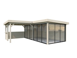 Palmako Carport/Pavillon Connect Lenna 24,9 m² Set 423 Slide