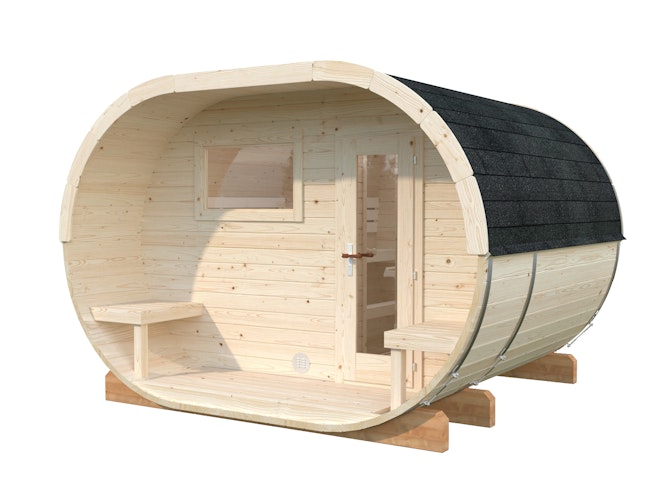 Palmako Saunafass Anette 3,0+1,5 m²