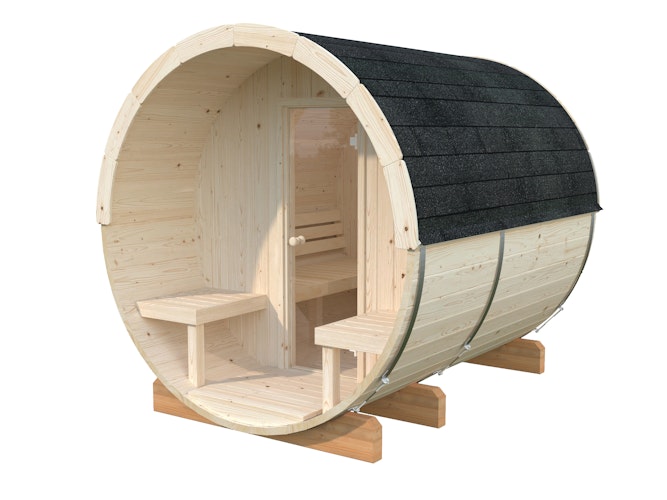Palmako Saunafass Anita 1,3 + 0,7m²
