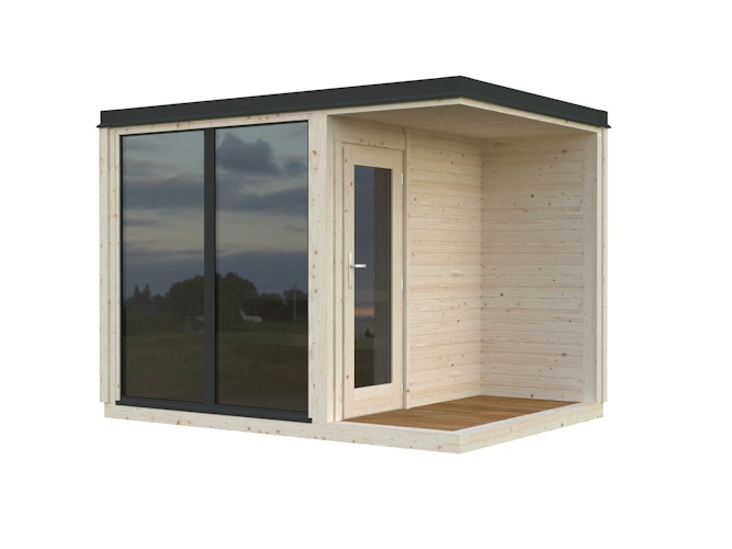 Palmako Saunahaus Sarah 3,8 + 2,1 m² - 16 mm