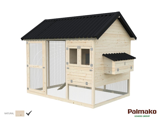 Palmako Gerätehaus Hühnerhaus Chick 6,7 m² - 16 mm