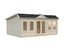 Vorschaubild Palmako Gartenhaus Claudia Pentroof (Stufendach) 19,4 m² - 34 mm