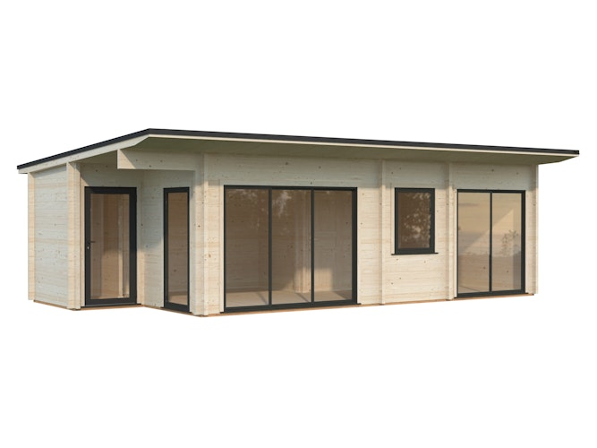 Palmako Ferienhaus Cecilia 32,0 m² Slide Plus - 70 mm