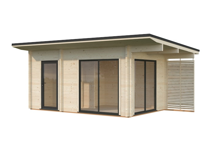 Palmako Ferienhaus Cecilia 14,2 m² Slide Plus - 70 mm