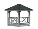 Palmako Pavillon Betty 9,9 m²