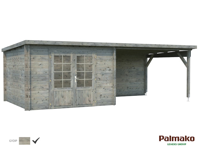 Palmako Gartenhaus Ella 8,7 + 10,0 m² - 28 mm