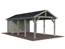 Palmako Carport Robert 23,1 m² mit Geräteraum