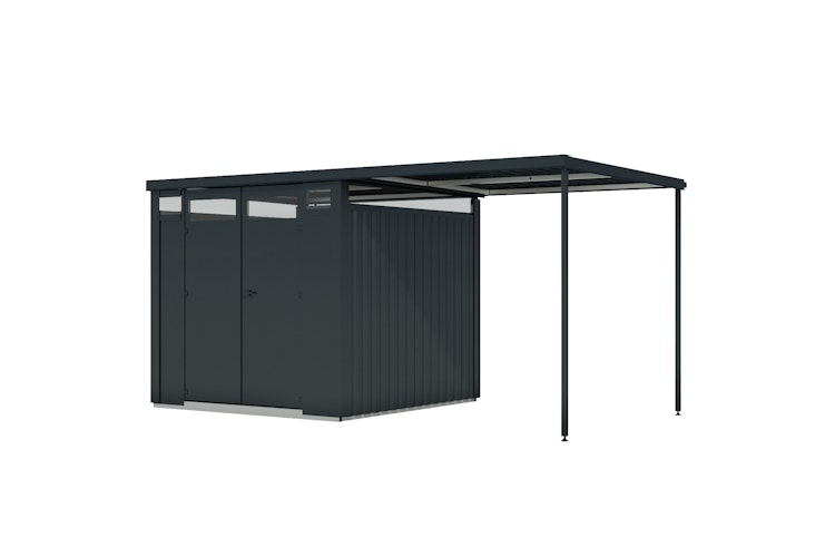 Karibu Metall Gartenhaus Osten (Østen) inkl. gratis Metallbox im Wert von 349,99 €