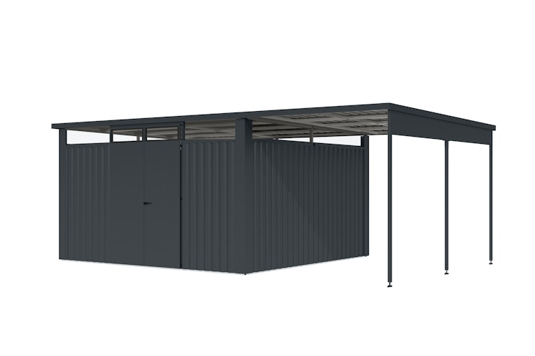 Karibu Metall Gartenhaus Osten (Østen) inkl. gratis Metallbox im Wert von 349,99 €