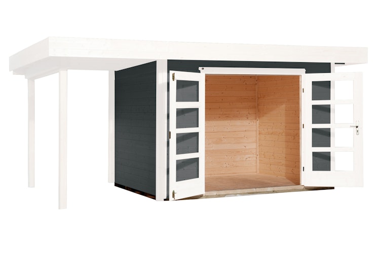 Weka 28 mm Designhaus 126 A inkl. 150 cm Anbau