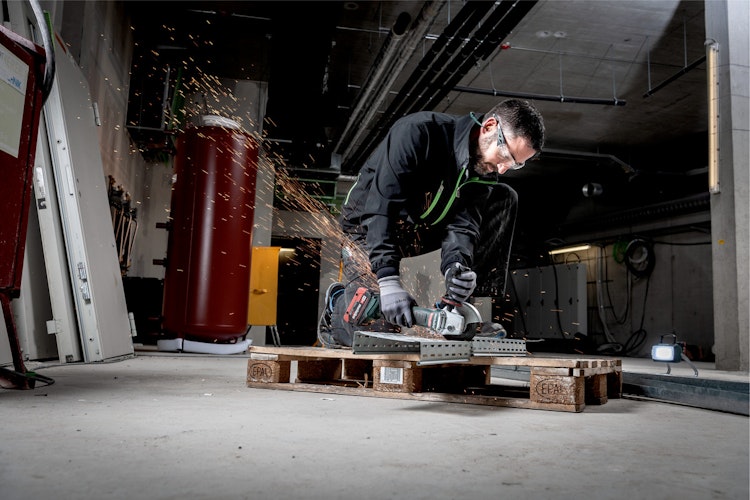 Metabo Akku-Winkelschleifer WB 18 LTX BL 125 Quick