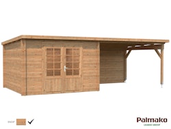 Palmako Gartenhaus Ella 8,7 + 10,0 m² - 28 mm