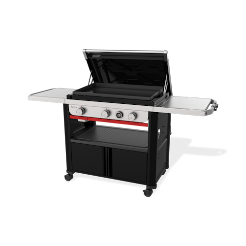 Weber Gasgrill SLATE GPD76 Premium Griddle Black