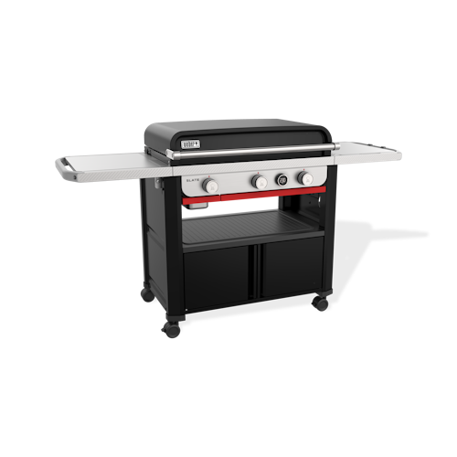 Weber Gasgrill SLATE GPD76 Premium Griddle Black