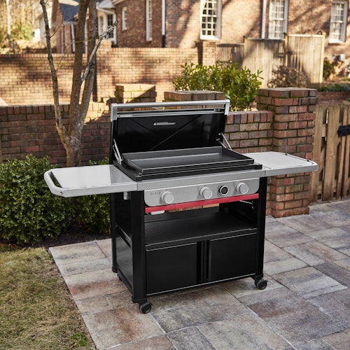 Weber Gasgrill SLATE GPD76 Premium Griddle Black