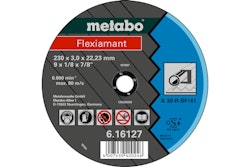 Metabo Flexiamant 100x2,5x16,0 StahlTrennscheibegerade Ausführung