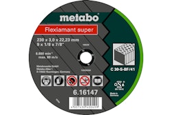 Metabo Flexiamant super 125x2,5x22,23 SteinTrennscheibegekröpfte Ausführung