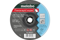 Metabo Flexiarapid super 180x1,6x22,23 InoxTrennscheibegekröpfte AusführungZubehörbild
