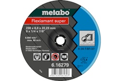 Metabo Flexiamant super 150x6,0x22,23 StahlSchruppscheibegekröpfte Ausführung