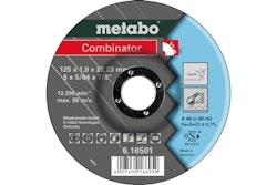 Metabo Combinator 115x1,9x22,23 mmInoxTrenn- u. Schruppscheibegekröpfte Ausführung