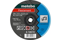Metabo Flexiamant 150x6,0x22,23 StahlSchruppscheibegekröpfte Ausführung