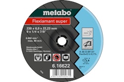 Metabo Flexiamant super 100x6,0x16,0 InoxSchruppscheibe gekröpfte Ausführung