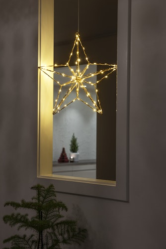 Konstsmide Micro LED Goldstern Ø36cm Bild